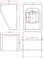 Wall Mounted Telephone Acoustic Hood Waterproof Phone Booths Outdoor