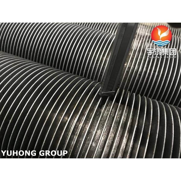 ASTM A213 T9 with AS Fins HFW Solid Finned Tube For Heat Exchanger