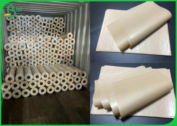 o lado Brown do brilho um de 42gr 50gr 55gr marcou o rolo do papel de embalagem para a caixa de papel