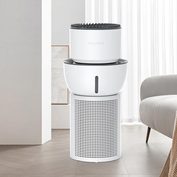 HEPA Type Compact Air Purifier And Humidifier For Allergies 3 In 1