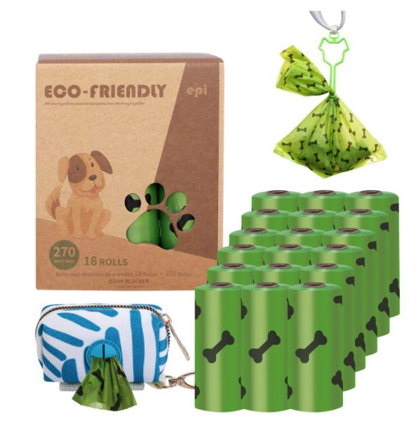 Da eliminação amigável do saco do desperdício do animal de estimação de Eco sacos Compostable biodegradáveis do desperdício do cão
