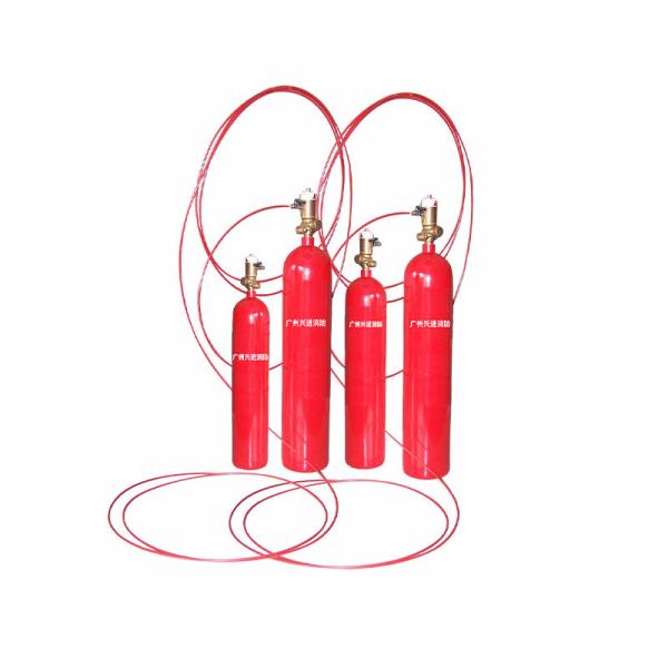 Xingjin Easy To Install Fire Detection Tube Красный цилиндр FM200 Система подавления пожара 1,12 кг/л
