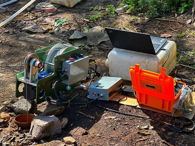 Оборудование скважины оборудования 50HZ водяной скважины внося в журнал геофизическое внося в журнал