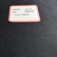 Pure Cotton Fire Proof Fabric 21*21 108*58 fr fabric 3/1 For Chemical Industry