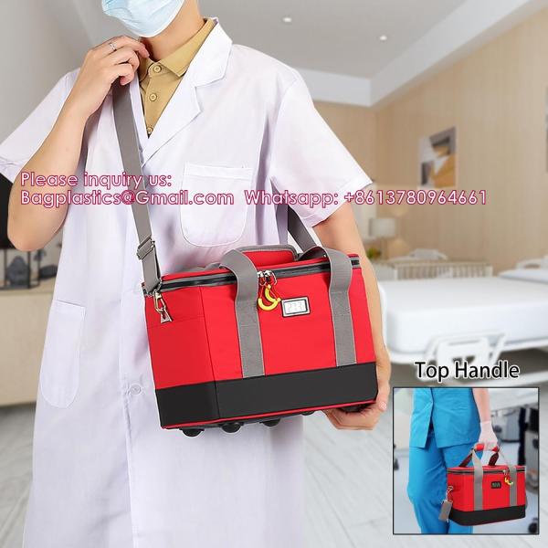 Medical Cooler Bag Insulated Bag Cooling Pack Medication Emergency Medical Bags Insulation Bags Portable Freezer Box