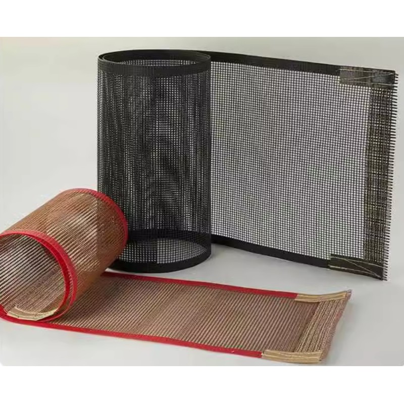Up To 260°C Temperature Resistant Non-Stick PTFE Mesh Belt Microwave Safe for Industrial Applications