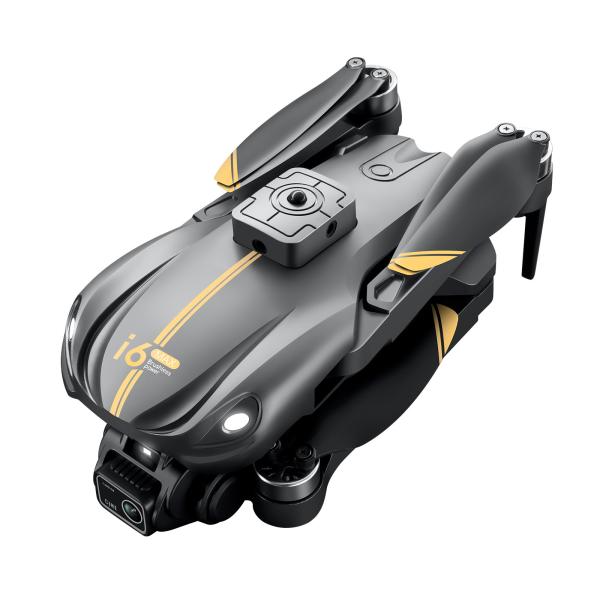 Beginner Drones I6 Max Mini Pocket Drone With Camera 4k Optical Flow Hover Follow Me Drone Airplane Lifting Obstacle Avoidance Drone Uav Flying