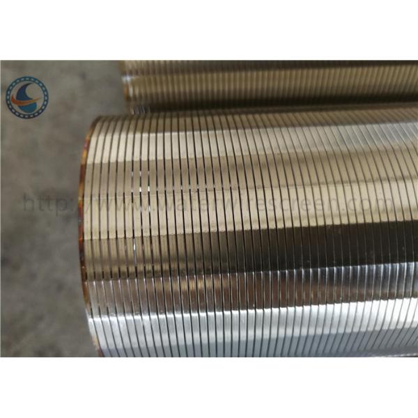 Stainless Steel OD89mm Continuous Slot Screen For Filtration