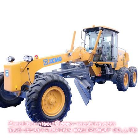 Graduador GR135C do motor de Mini Road Grading Equipment 135hp com peças sobresselentes