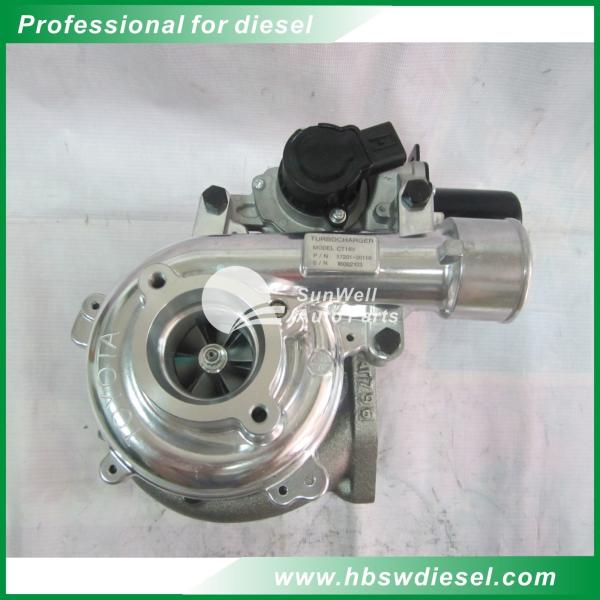 CT16V Turbocharger 17201-OL040 17201-30110 Turbo For Engine 1KD-FTV Toyota Hilux Landcruiser Vigo 3000 D4D 3.0L