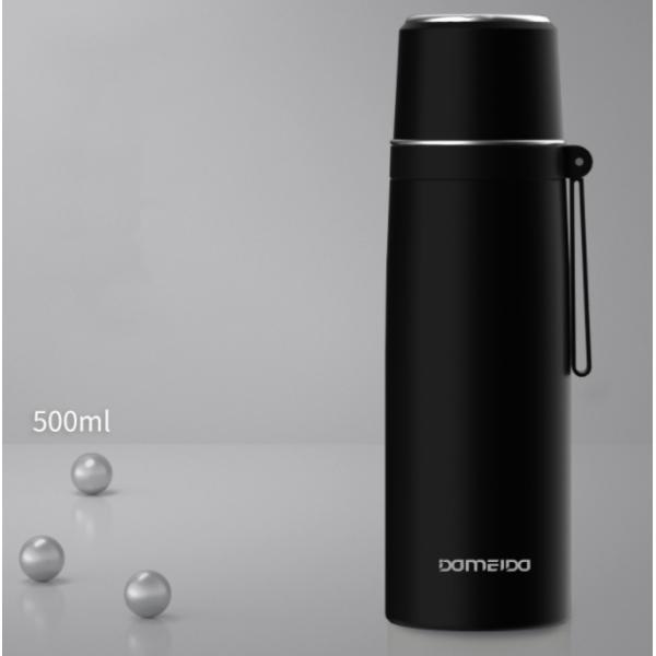 500ml Stainless Steel Water Bottle Portable Double-wall Insulated Water Cup for All