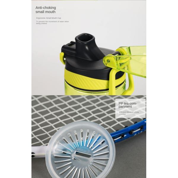 Compact Design 700ml 1000ml Cycling Water Bottle 1l Sports Water Bottle With Lift Clear Student Water Bottle For School Boy Hydrate With Reusable