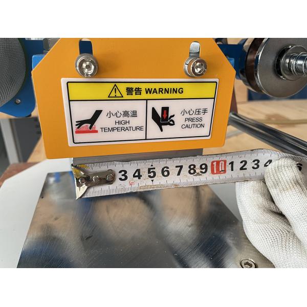 400 Semi-automatic Heat Pressing Machine for Hot Foil Stamping on Shoes Leather Paper PVC