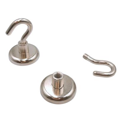 Rare Earth Magnetic Tool Hooks With Nickel Coating For Metal Door