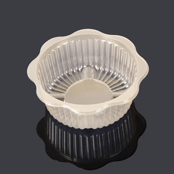 Virgin Food Grade PP φ8*3.2cm Plastic Pastry Packaging