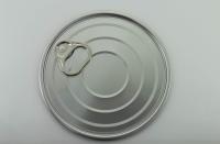 Environmental Round 153mm aluminium Easy Open lid / ends for canisters 603 #