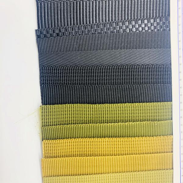 Custom 100% Woven Polypropylene Webbing Edging Tape Plain Smooth PP Webbing Strap