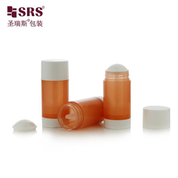 15ml 30ml 50ml 75ml 90ml Empty Round PP PCR Recyclable Eco Deodorant Stick Container