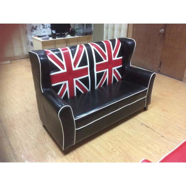 England Commercial Booth Seating Leather Modern Restaurant Banquette Seating Bench
