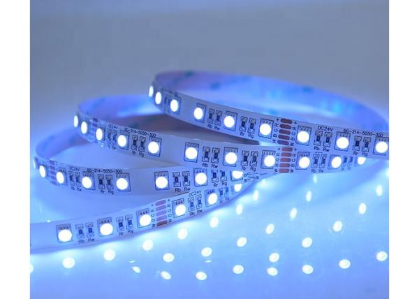 Super Bright 5m 5050 RGB Waterproof Strip Light RGBW 120Leds 2880lm