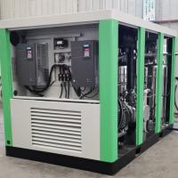 A água 110KW lubrificou o compressor livre do parafuso do óleo quieto para o uso médico