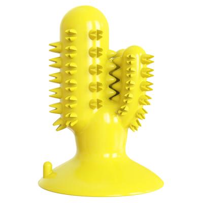 Cactus Shape Tooth Cleaning Cute Pet Toys Dog Bite Toy With Customized Service