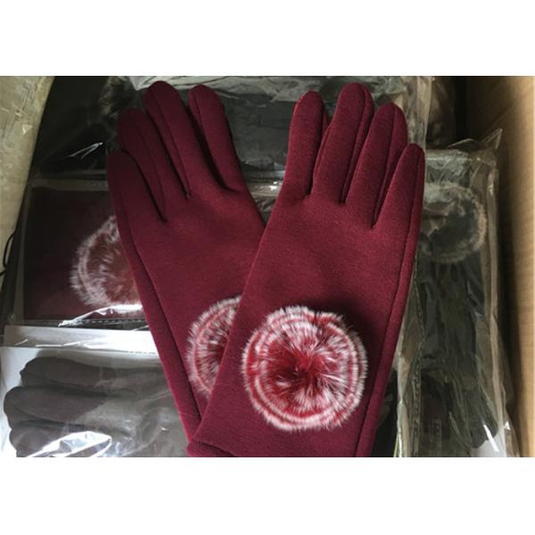 Guantes amistosos del teléfono caliente del super suave, guantes del invierno que mandan un SMS con tacto elegante