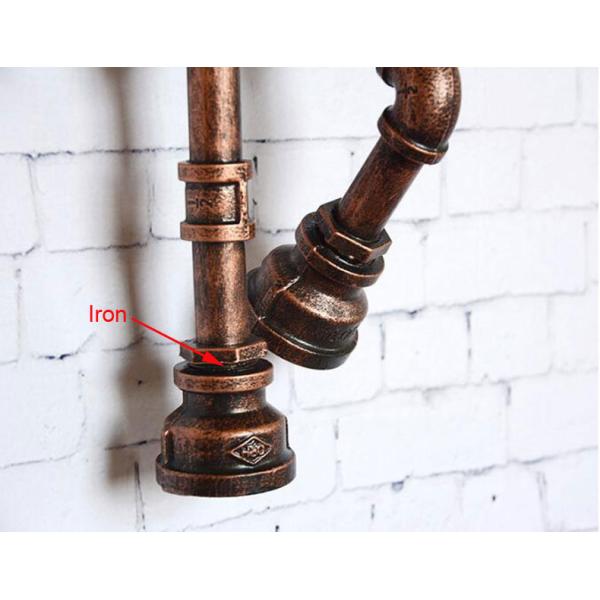 Creative personality robot wall lamp industry wind pipe loft wall light (WH-VR-30)