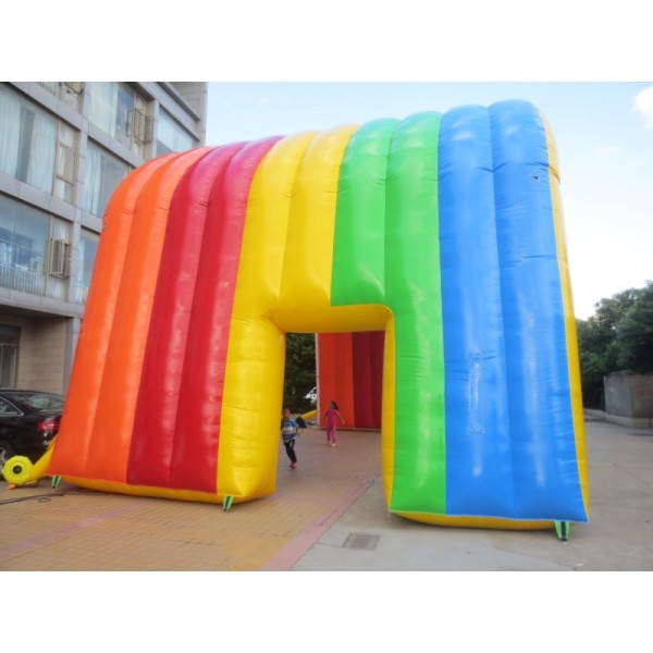 Customized Colorful Inflatable Tunnel Ads Display Inflatable Tent Outdoor Tents for Commercial Wedding Exhibitions Events