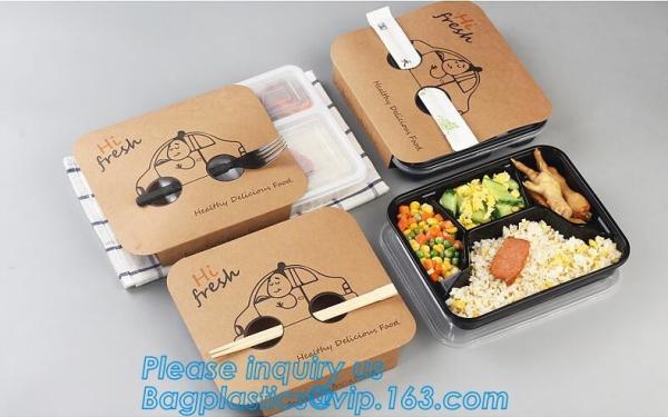 650ml hot selling disposable pp plastic snack food boxfood grade disposable plastic food sushi box container tray packag