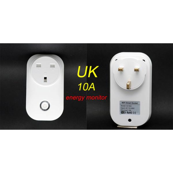 Tuya WIFI Smart Socket Smart Plug EU UK Swit AU BR FR JP Israel Ita ZA Plug 10A Remote Control Alexa Google Home Energy