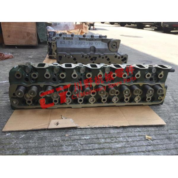 6D34 Excavator Diesel Cylinder Head for SK200 - 6 SK230 - 6E with Heat Plug Hole