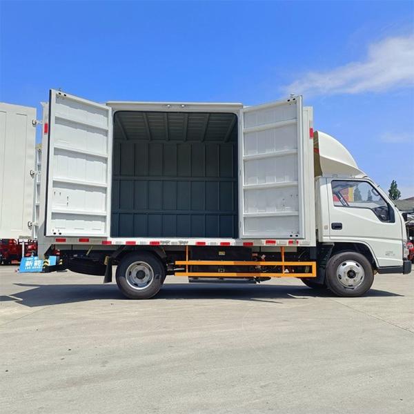 2024 JMC Truck Cabin Isuzu Cargo Truck 10 Ton Food Delivery Two-wheeled Electric Vehicle Seats 5 Door 2 Seater Truck