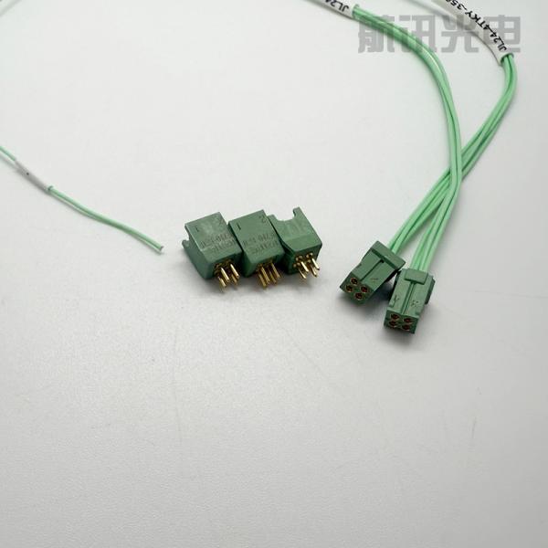 Jl24-04tky 4-Core Micro Anti-Vibration Board-to-Wire Plug Rectangular Aviation Connector.