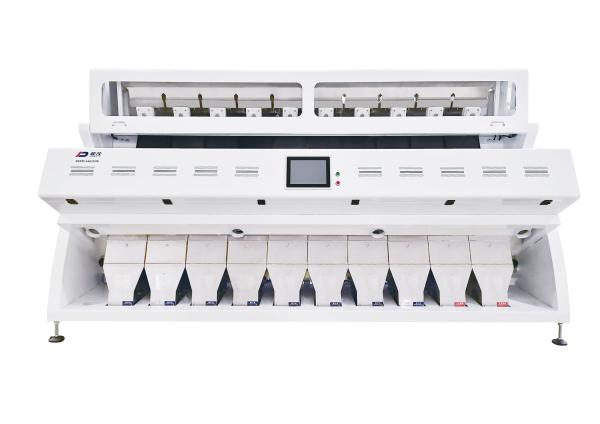 Agriculture Grain Wheat Sorter Optical CCD RGB 10 Chutes 640 Channels