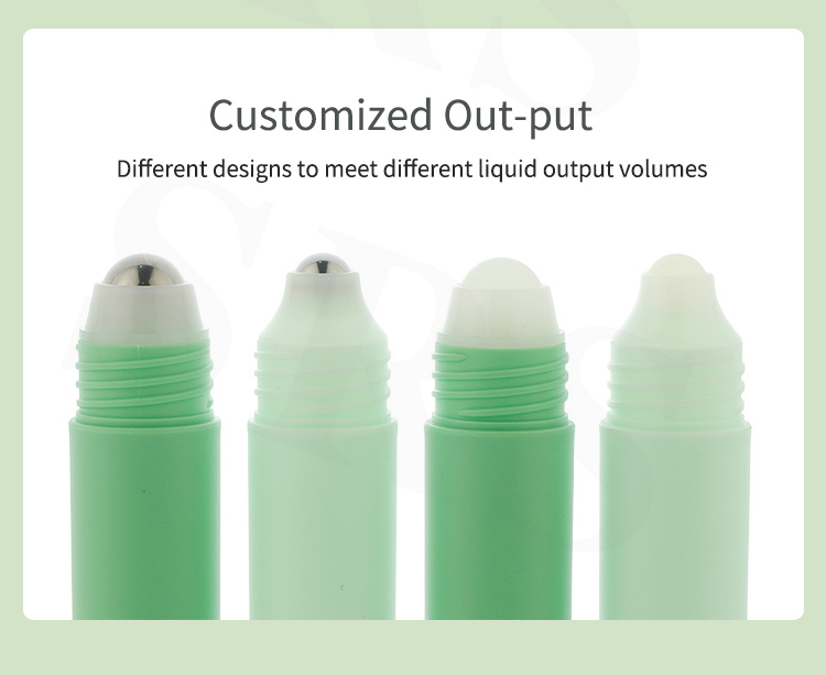 Travel Friendly Recycled Plastic Roll On Bottle Multiple Liquid Output Design For Personal Care