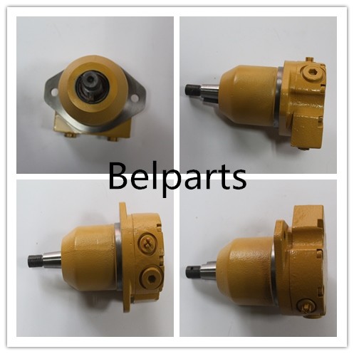 E330C 191-5611 Hydraulic Fan Motor Excavator Spare Parts Yellow Fan Pump