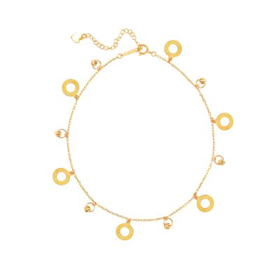 Custom 18K Gold Anklets: Personalized Name and Initial Jewelryustom Name and Initial Designs