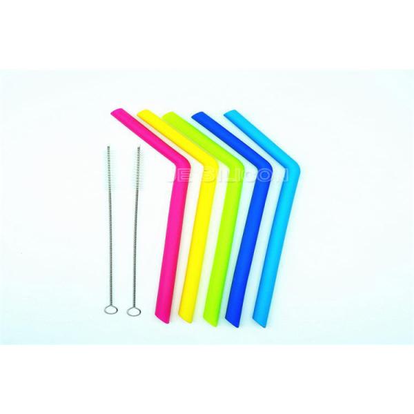 Bubble Tea Silicone Smoothie Straws Bpa Free Durable Eco Friendly For Drinking