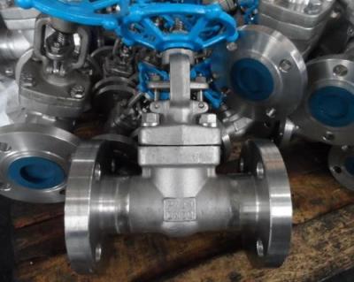 F304 High Pressure Forged Gate Valve Threaded / Butt Weld / Socket Weld End/Bolted bonnet design API602