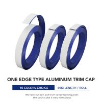 Petit pain de bande de la CE 100M Aluminium Trim Cap pour le signe d'achats de LED