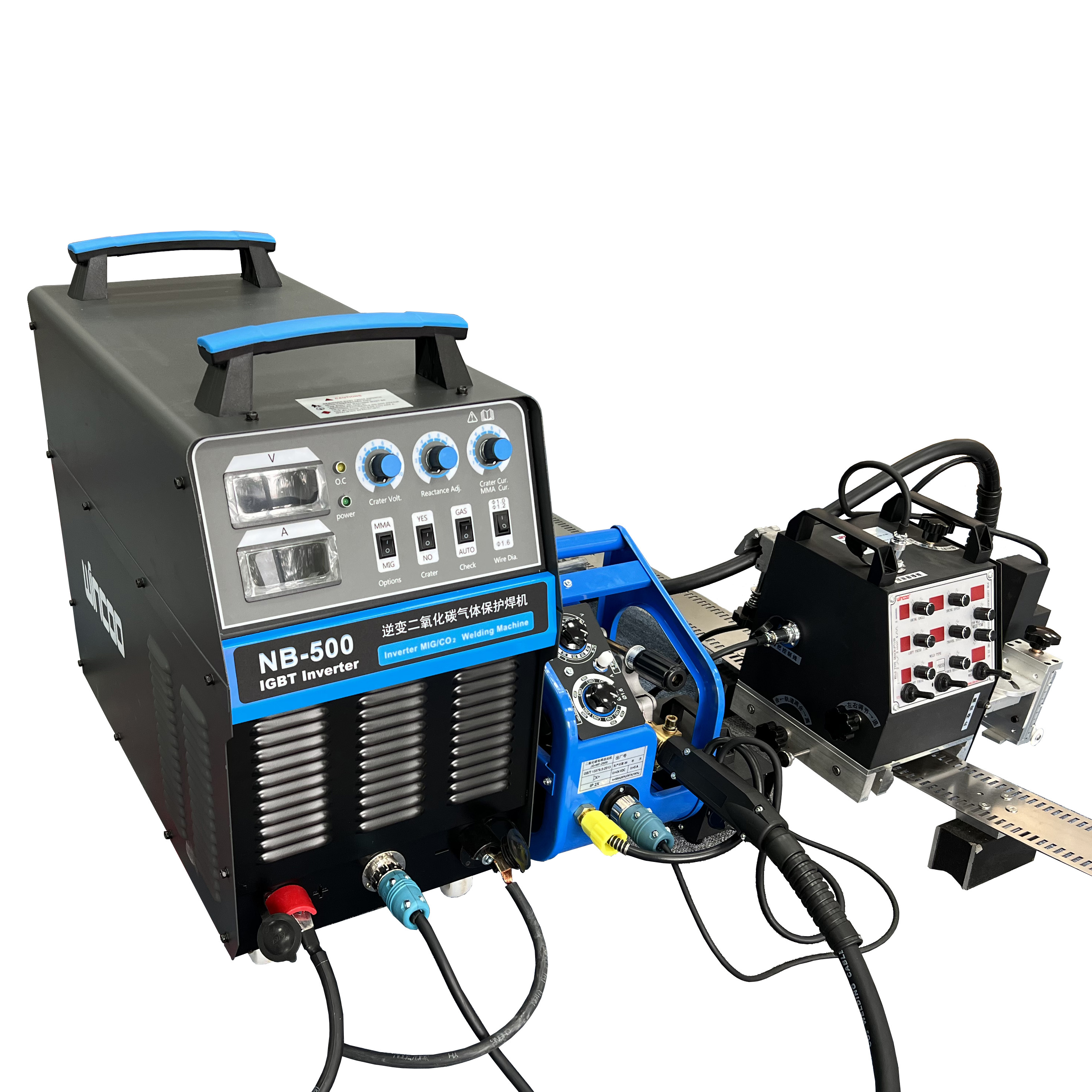 Flexible Rail Arc Welding Machine Tank All Position Construction Machinery Welder