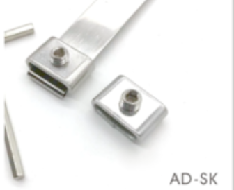 S Type Screw Stainless Steel Strap Buckle 8mm 10mm 12mm