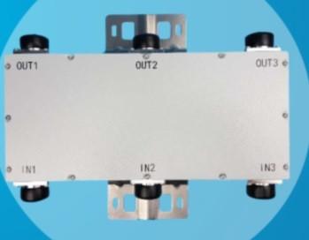 Outdoor IP65 Water Protection Hybrid Coupler Combiner 698 - 2700MHZ PIM 160 DBC