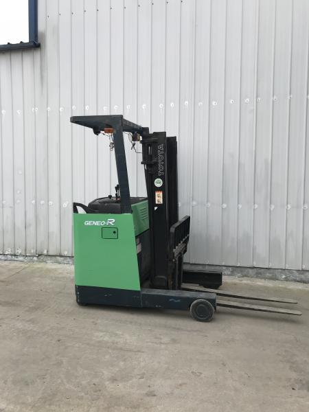 Japan Made Toyota 1.5ton Electric Reach Truck Used Stand-On Three-Stage Mast Battery-Powered 1.5ton 6m Electric Forklift