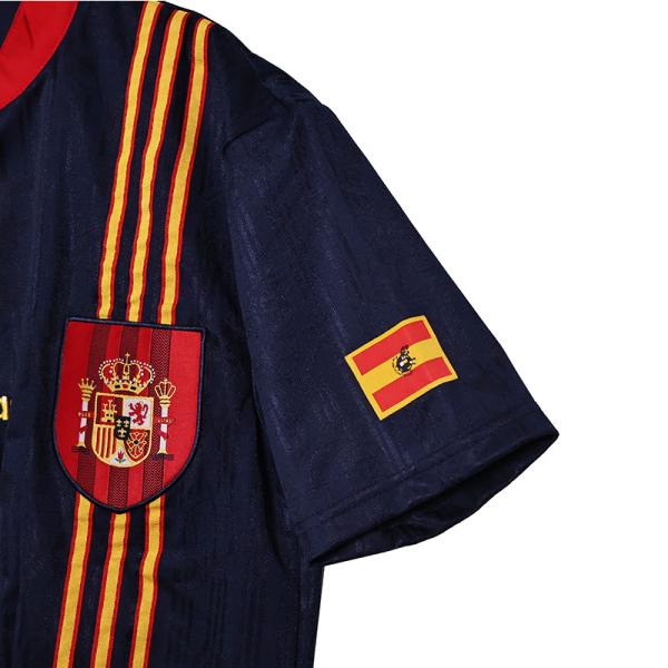 Espagne Rétro 1996 Tournoi de football Jersey classique Réplique personnalisée