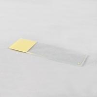 El microscopio de cristal del CE ISO desliza el borde helado amarillo del uso del laboratorio de los resbalones de la cubierta