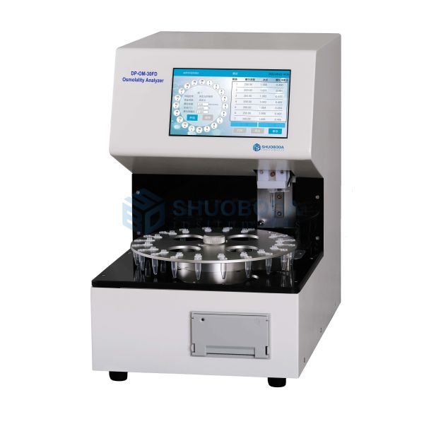 DP-OM-30FD Automatic Touch Screen Medical Osmolality Meter with 0~3000 mOsmol/kg H2O Range, 60µl Sample Volume, and < 1.5 Minutes Test Time