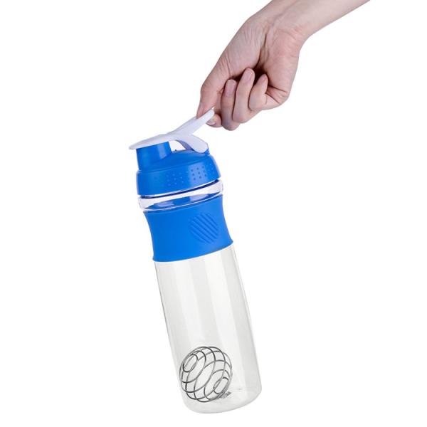 garrafa de Shaker Bottle Protein Powder Mixer do esporte de 700ml 35oz para batidos misturados