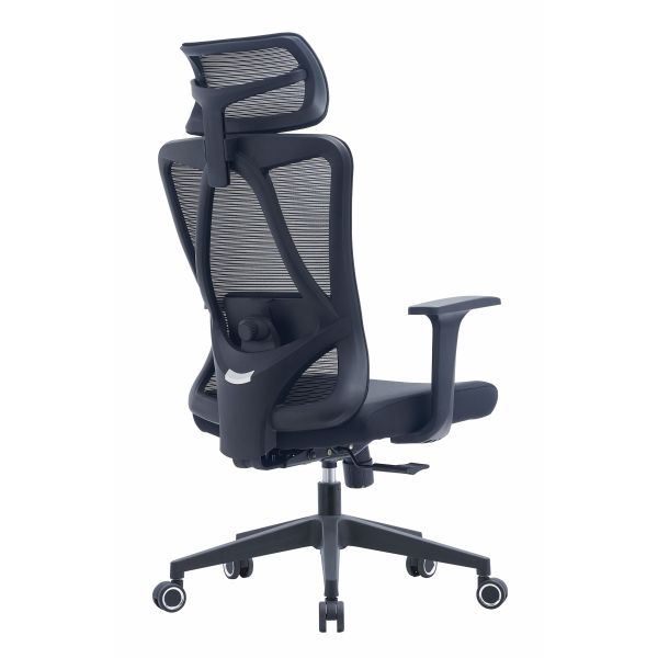 Staff Ergonomic Swivel Office Chair With Adjustable Lumbar Cushion